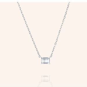 Nadri Itty Bitty Emerald CZ Necklace
